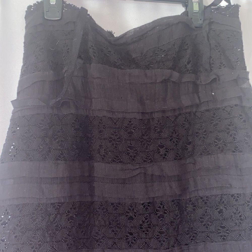 FREE PEOPLE SHAILEE SLIP DRESS BLACK - Picture 8 of 11